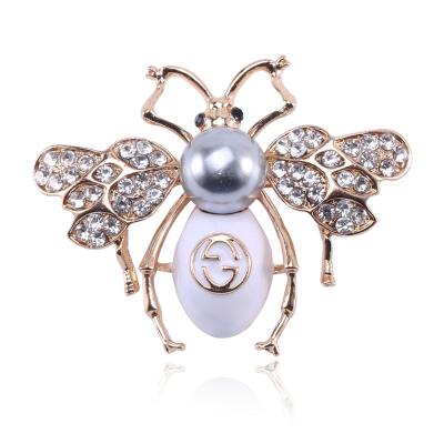 China wedding dress cartoon inscet spider brooch pin for dress decoration for sale