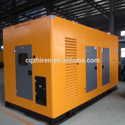 China ultra quiet 3 phase 100kw 200L electric diesel generator for sale