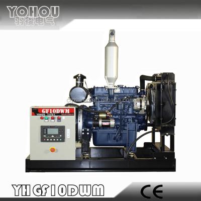 China Weichai Engine Diesel Generator 10 KVA 1500 RPM YH12000M for sale