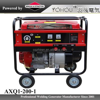 China For Pipeline Gasoline Motorized Arc 220V 200A Welding Machine for sale