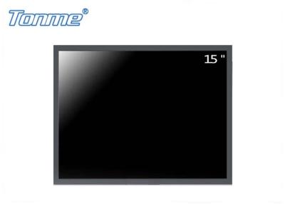 China Duurzame 15 Duim industriële LCD vertoning 1024 × 768 Resolutie160° Visuele Hoek voor kabeltelevisie Te koop