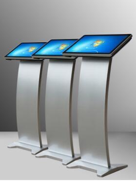 China Free Standing Capacitive Interactive Touch Screen Kiosk 21.5 Inch Metal Material for sale