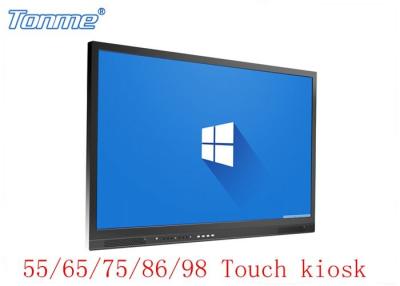 China Resolution 3840 * 2160 Smart Interactive Whiteboard 178 View Angle For School Education for sale