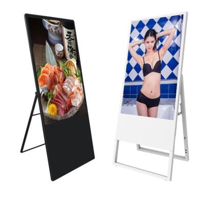 China 32 inch Portable Digital Advertising Display Board Poster，LCD Android Digital poster for sale