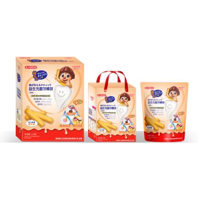 China Natural Kids Tooth Stick Cookies for sale