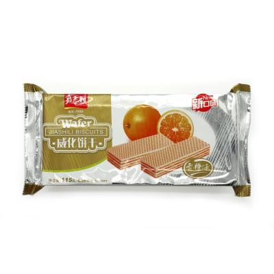 China Natural Chinese Delicious Orange Wafer Cookie with Max Cream (Orange Wafer Cookie) for sale