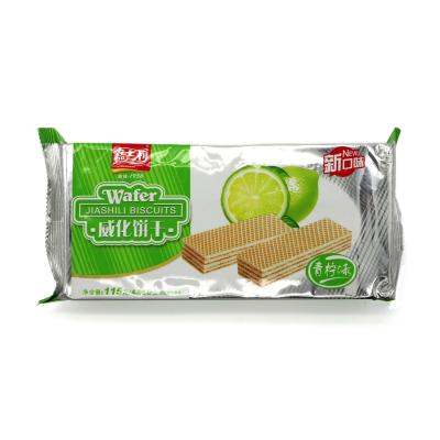 China Delicious Natural Chinese's Lemon Wafer Cookie with Max Cream (Lemon Wafer Cookie) for sale