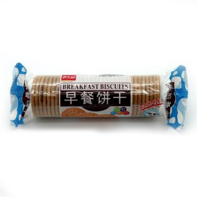 China Natural High Quality Delicious Taste Round Cookie Breakfast Cookie Milk Flavor (Milk Breakfast Cookies) for sale