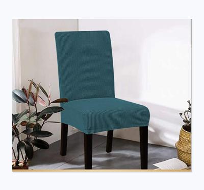 China Durable Solid Color Home Office European And American Style Heightened Chair Cover Spandex for sale