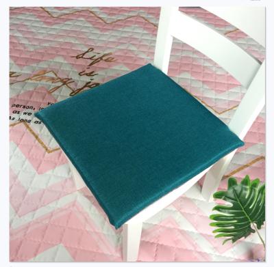 China Hot Selling Square 40*40cm Anti-static Car Anti-slip Canvas Cushion For Chair for sale