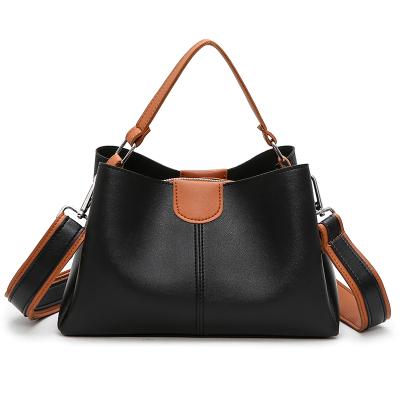 China Chic PU Women Handbag Color Twin Shoulder Bag For Girls Sling Bags for sale