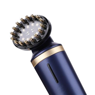 China Loss Prevention Free Sample Photon Relax Handheld Head RF EMS Laser Comb Luxury Electric Hair Growth for sale