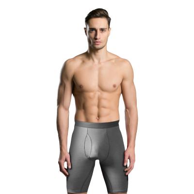 China Factory Anti-Static Mens Underwear Cotton Boxer Briefs Crop Top Lengthened Underwear With High Quanlity for sale