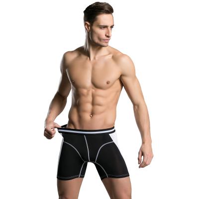 China Anti-Static Mens Boxers Hotsale Sports Fitness Gaiters Panties Tummy Control Underwear for sale