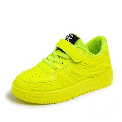 China 2023 New Wholesale Kids Walking Soft Sole Breathable Casual Kids Sneakers Running Shoes KID-011 for sale