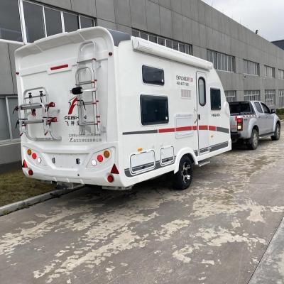 China Travel trailer new on road rv mini travel tailer motorhome caravan for sale for sale