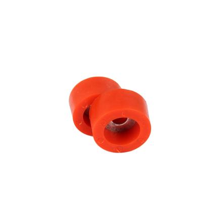 China Custom Wear Resistant Durable PU Rollers High Precision Polyurethane Rubber Roller Roller With Bearings for sale