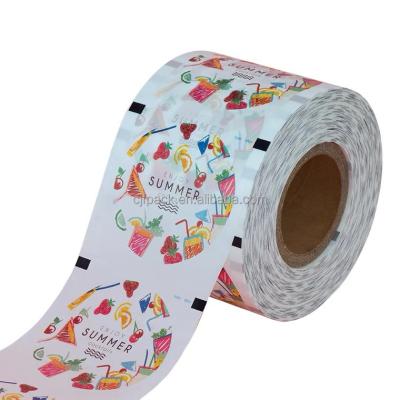 China Moisture Proof Custom Paper Roll Films Plastic Sealing Films Packaging Frosted Films for sale