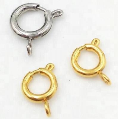 China DIY Jewelry Making Hot Popular High Quality Multi Specifications Stainless Steel Spring Ring Clasp for sale