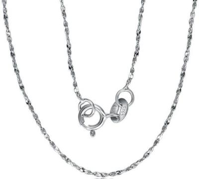 China Wholesale S925 Full Sky Short Silver Clavicle Chain Necklace Women's Pure Fine Silver Accessories for sale