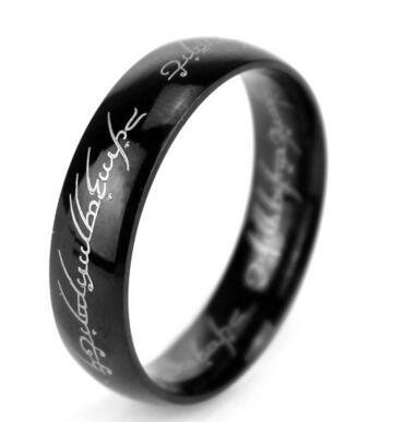 China Best Colorful Selling Wholesale Jewelry Rings Stainless Steel Lord Of The Rings for sale