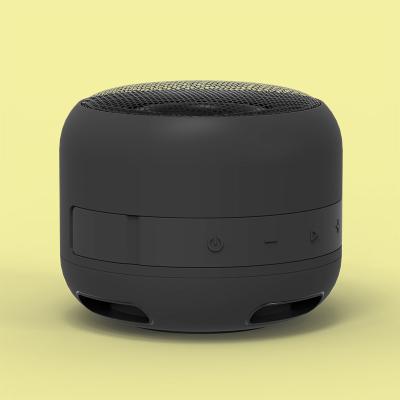 China 5W Black TPU Wireless Waterproof Speaker for Active Lifestyle with 225g Weight for sale