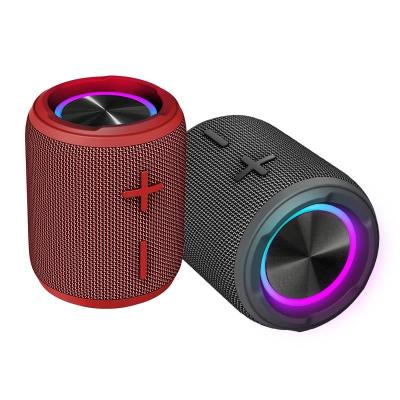 China IPX7 drahtloser Sprecher 10W, Hifibluetooth-Sprecher tragbar mit RGB-Lichtern zu verkaufen