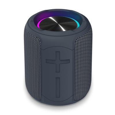 China Orador impermeável sem fio de BT 5,0 com luz dupla do RGB do som estéreo de 360 graus à venda