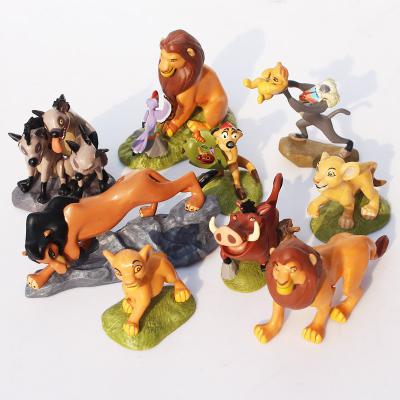 China Cartoon Toy 9pcs/set The Lion King Cartoon Action Figure Toys Simba PVC Collectible Figures for sale