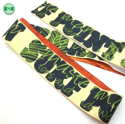 China Custom Graphic Design Elastic Spandex Tape Print Elastic Band For Swimwear for sale