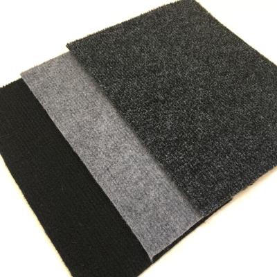 China Reversible Outdoor Carpet Roll Ribbed Show Mat Patio Charcoal Floor Mat Customized Size for sale