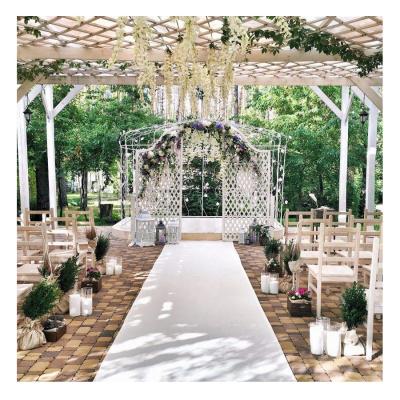 China Washable High Quality Single Event Carpet White Wedding Carpet Covering Protective Film for sale