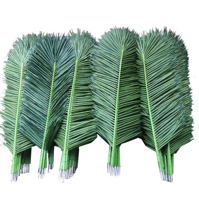 China Real Touch and Durable Palm Leaves NEW Artificial Palm Leaves for Outdoor / Indoor Coconut Tree or Palm Tree Use for sale