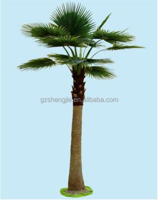 China Wholesale Lifelike Artificial Silk Tree Natural Looking Artificial Coconut Palm Tree for sale