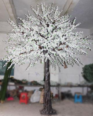 China Real Touch and Durable Y15 Landscaping Artificial Flower Wedding Tree, Colorful Flower Tree, Artificial Peach Blossom Tree for sale