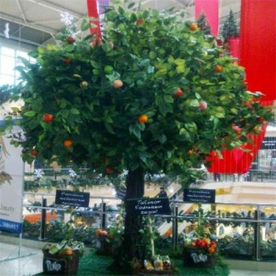 China Real Artificial Artificial Outdoor Ornamental Apple Tree Pretend Apple Tree Fruit Tree Large for sale