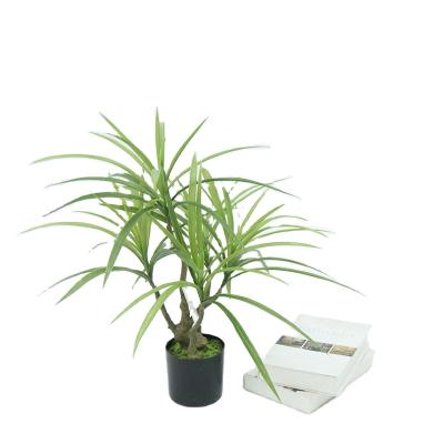 China Real Touch and Durable Large Artificial Home Decoration Plants Fake Bonsai Plants Fake Bracket-plant Artificial Chlorophytum Chlorophytum for sale