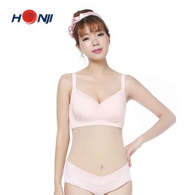 China Skin-Friend Breathable Wireless Comfortable Breathable C-Cup Soft Nursing Bra for sale