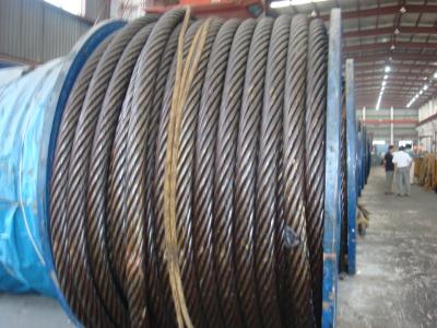 China Multilayer Steel Non Rotating 18x19 Wire Rope Warrington Type for Mobile Cranes for sale