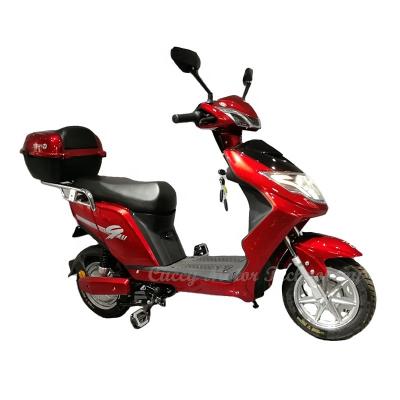 China Motorcycle 48v 500w Electric Adult Motorcycles Moped 500 Watt Steel Adult Pedal Assist E Bike With Pedals for sale