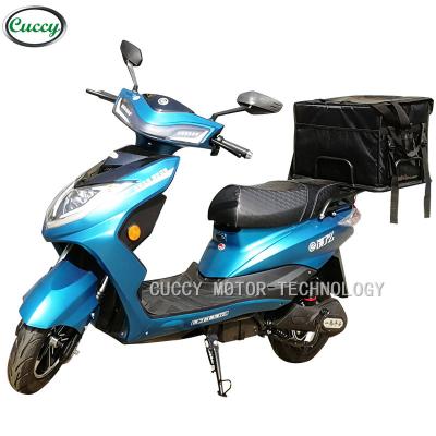 China Men long stroke distance range 1000w 1200w electric scooter pizza food delivery bike for sale for sale