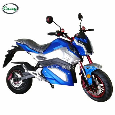 China Steel 2000w 1500w 1000w Unico motorcycles electricas aguila ava electric motorcycle racing, DC motor ebike, adult electric motorbike for sale