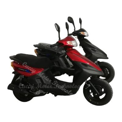 China Aluminum alloy 49 cc motocicleta 125cc 50cc motorcycle spin new 49cc 50cc gasoline gas moped scooter for sale