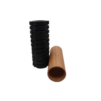 China Super Strong Biodegradable Bamboo Tube 6mm Sit Or Lean Roller Bamboo Best For Yoga Exercise Multiple Fold Veneer Bamboo Yoga Cylinder for sale