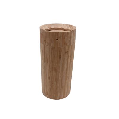 China Eco - Friendly Bamboo Tube Pet Urns For Ashes for sale