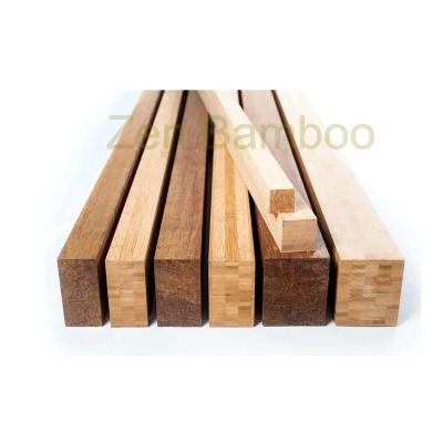 China Sustainable High Density Caramel Bamboo Beam 120mmx100mm , 120mmx72mm For Exterior Building for sale