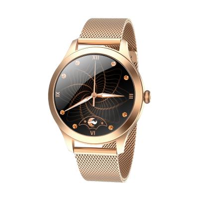 China 2021 MP3 Playback Smart Watch KW10pro Women Touch Screen IP68 Waterproof Sleep Heart Full Rate Monitor Fitness Tracker Smartwatch for sale