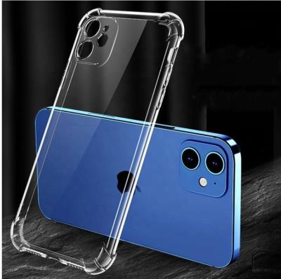 China High-Definition Anti-drop Mobile Phone PC Mobile Phone Case Transparent Protective TPU Cover Case For iPhone 7 8 Plus SE2 11 Pro Max 1 for sale