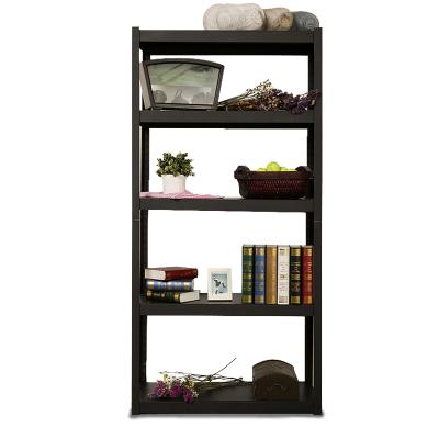 China Custom Adjustable Black Corrosion Protection Metal Shelf Storage Boltless Warehouse Racks Shelving Unit for sale