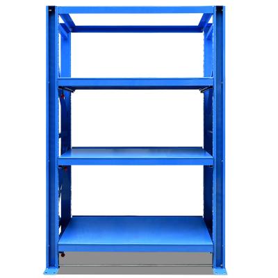 China Heavy Duty Carrier Type Metal Warehouse Mold Corrosion Protection Storage 1000kg/Layer Drawer Racks for sale